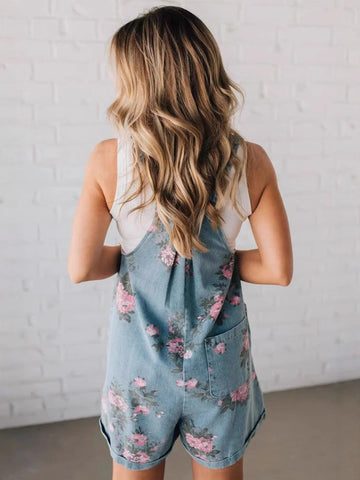 Ana | Retro-style printed jumpsuit