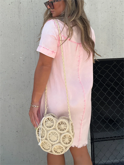 Levia | Summer Washed Shirt Dress