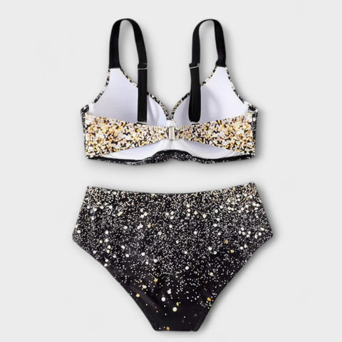 Caterina – Leaf Print Bikini