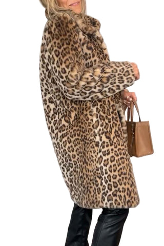 Amara - Leopard Print Coat