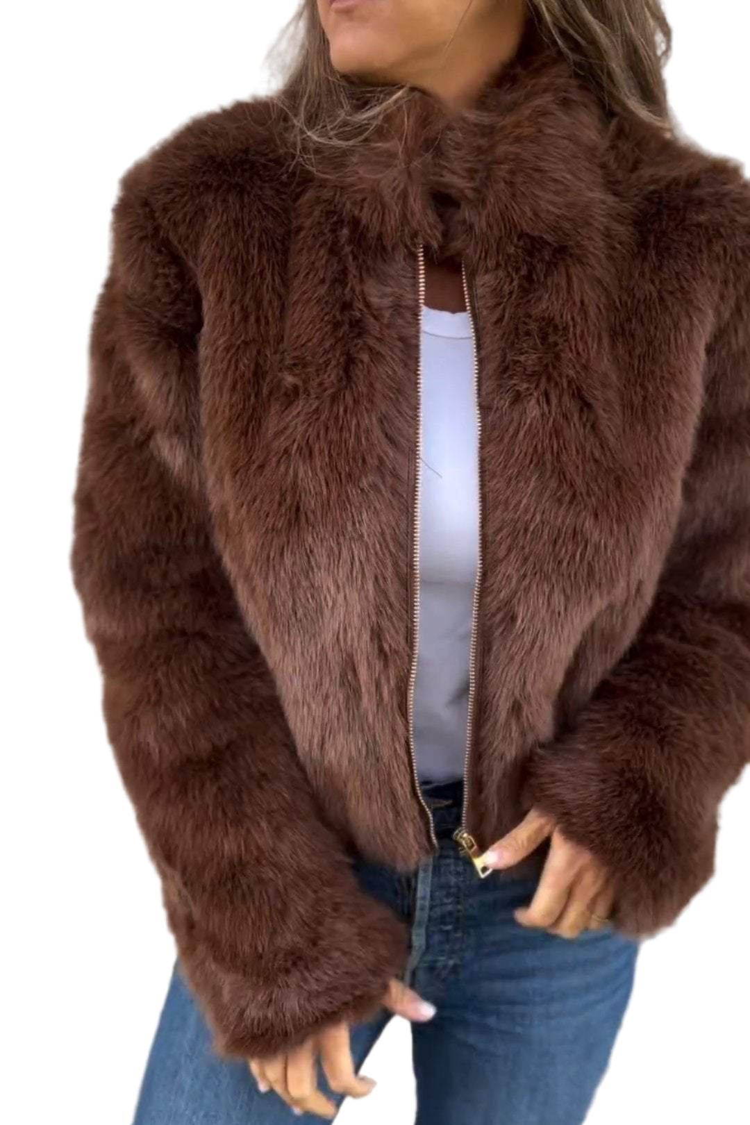 Emma™ - Premium Faux Fur Jacket