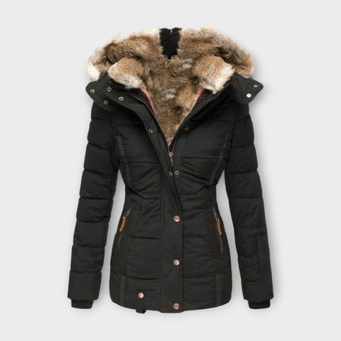 Emine – Plush Faux Fur Coat