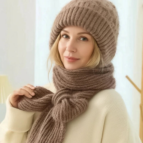 Angelina | Beanie and Scarf Set