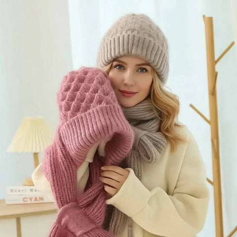 Angelina | Beanie and Scarf Set