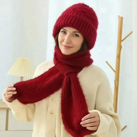 Angelina | Beanie and Scarf Set
