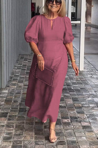 Natalia | Puff Timeless Dress