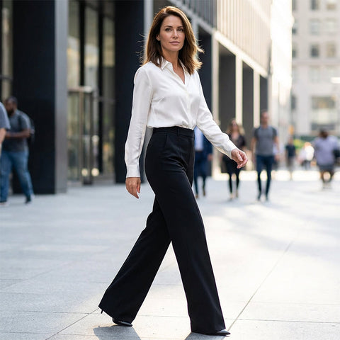 Olivia | Ladies' High-Waisted Trouser