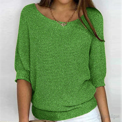 Charlotte - Relaxed Knit Top